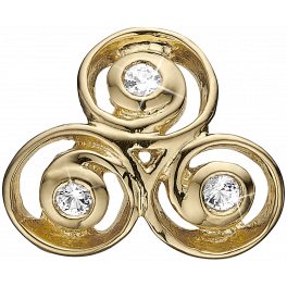 Triple Spiral Charms