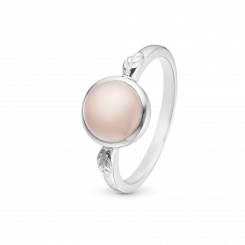Ring PINK CHALCEDONY