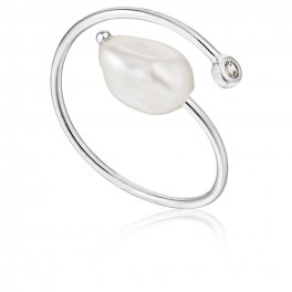 Pearl Twist - Sølv Ring