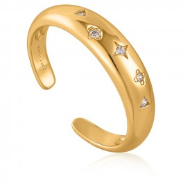 Gold Scattered Stars - Forgyldt Ring