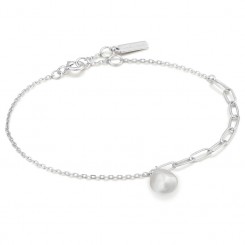 Silver Pearl Chunky - Sølv Armbånd