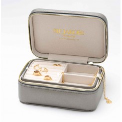 Sif Jakobs jewellery travel box grande metallic shine