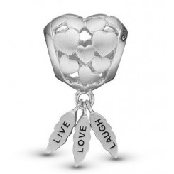 Live Love Laugh charm