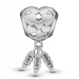 Live Love Laugh charm