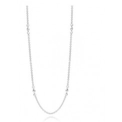 Halskæde, New Necklace Concept, sterlingsølv, 70 cm