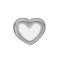 Element White Enamel Heart 603-3